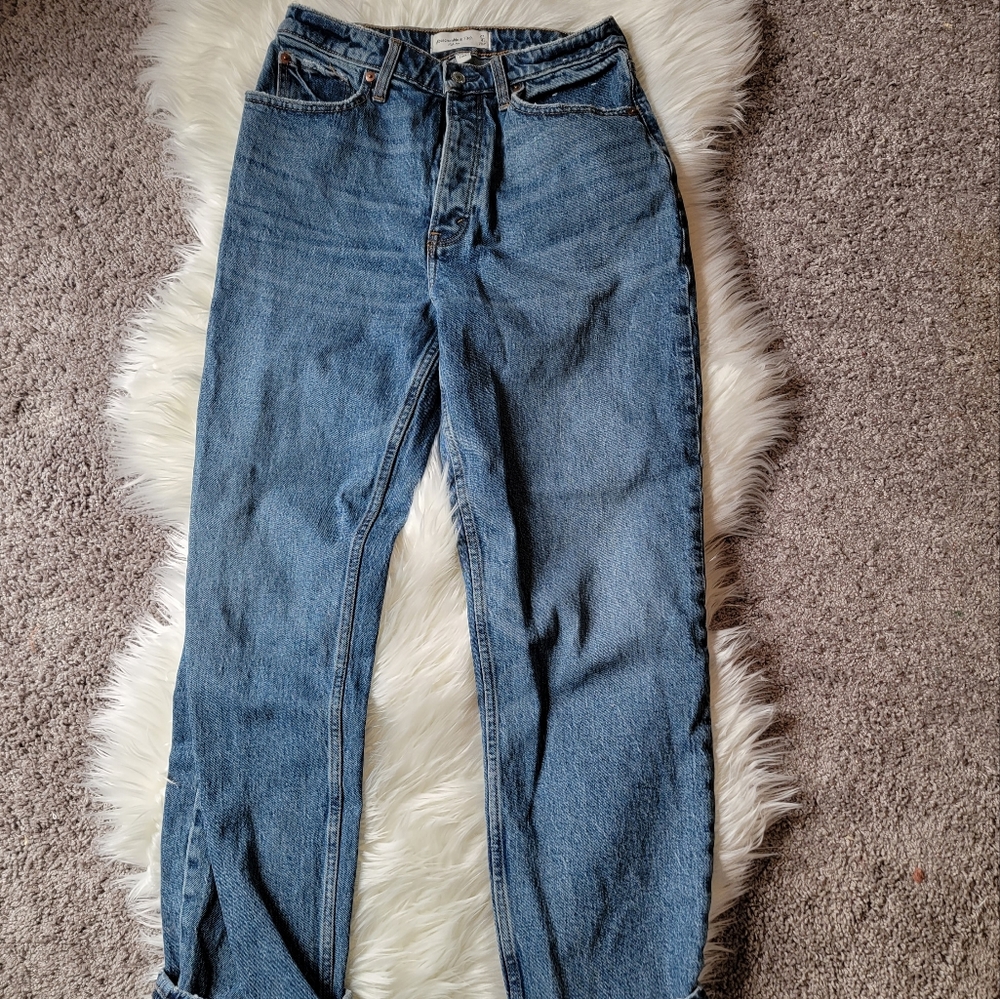 Abercrombie curve love mom jean